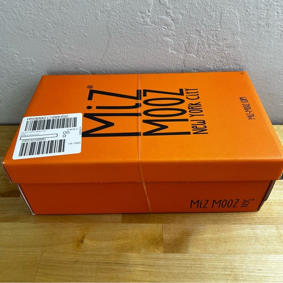 NEW Lunea Brandy Brown Leather Heel Clog Shoes Size 39 - Picture 11 of 12